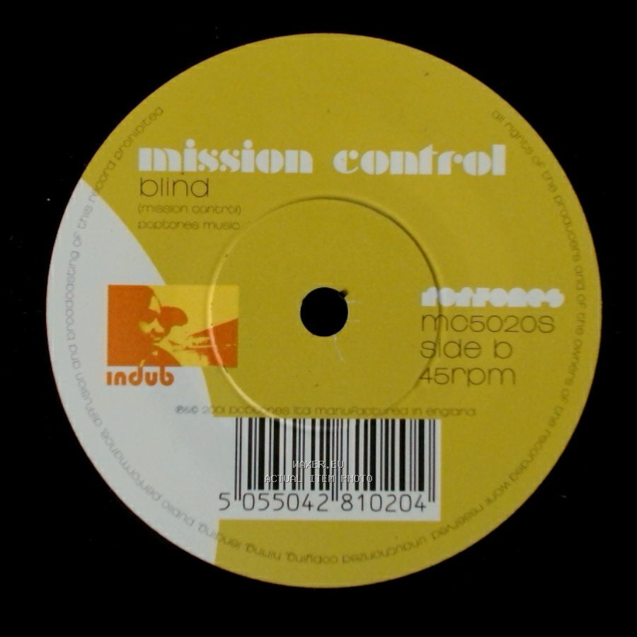 Mission Control Featuring Lee 'scratch' Perry / Mission Control - The Last Trumpet / Blind side B