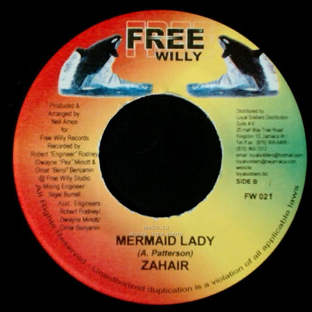 Richie Spice / Zahair - Knock Knock / Mermaid Lady side B