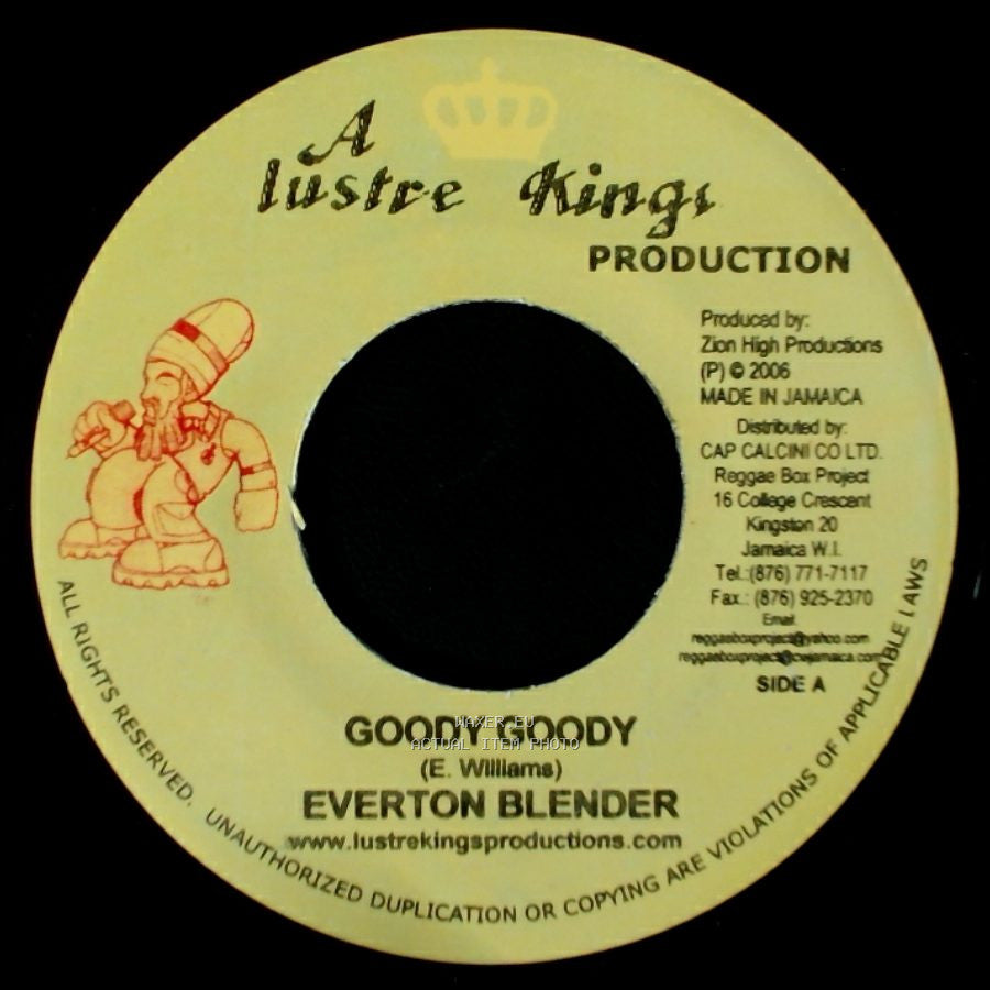 Everton Blender / Jah Dan / Rankin Scroo - Goody Goody / My People side A
