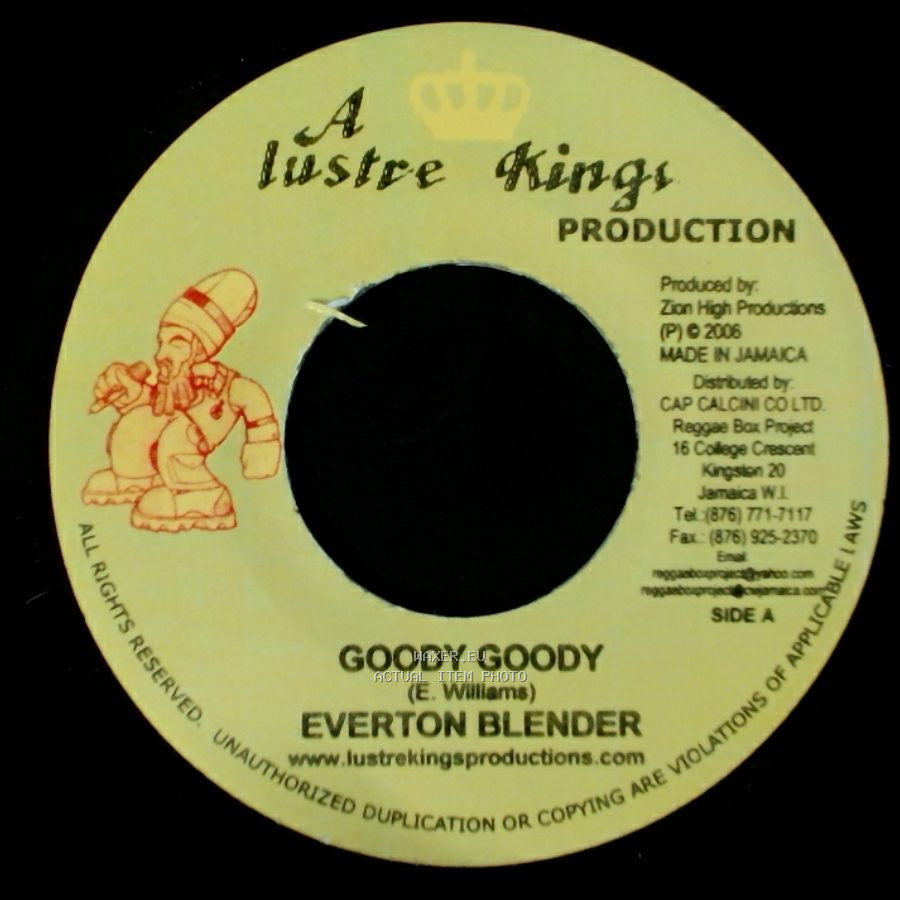 Everton Blender / Jah Dan / Rankin Scroo - Goody Goody / My People side A