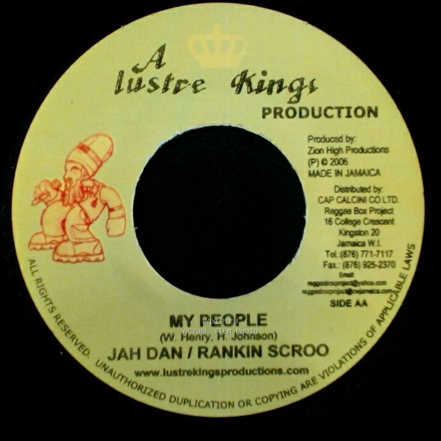 Everton Blender / Jah Dan / Rankin Scroo - Goody Goody / My People side B