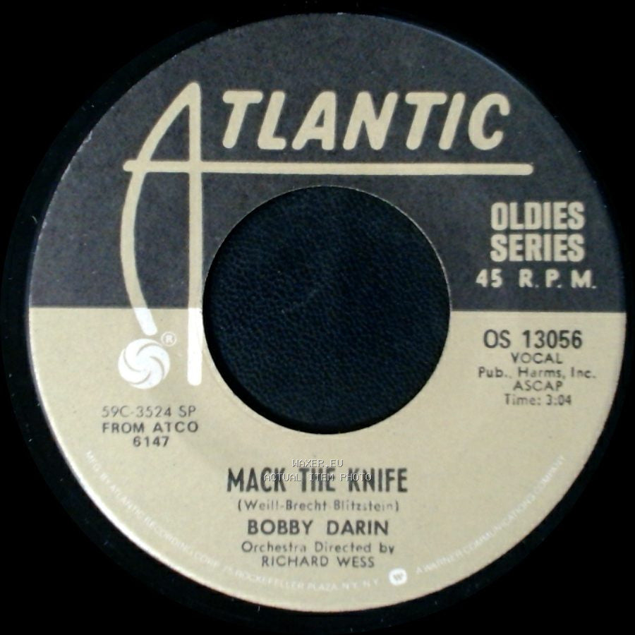 Bobby Darin - Mack The Knife / Beyond The Sea side A