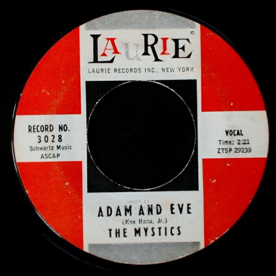 The Mystics - Hushabye / Adam And Eve side B