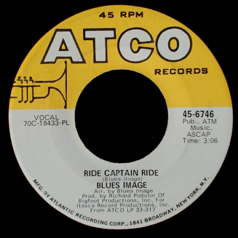 Blues Image - Pay My Dues / Ride Captain Ride side B