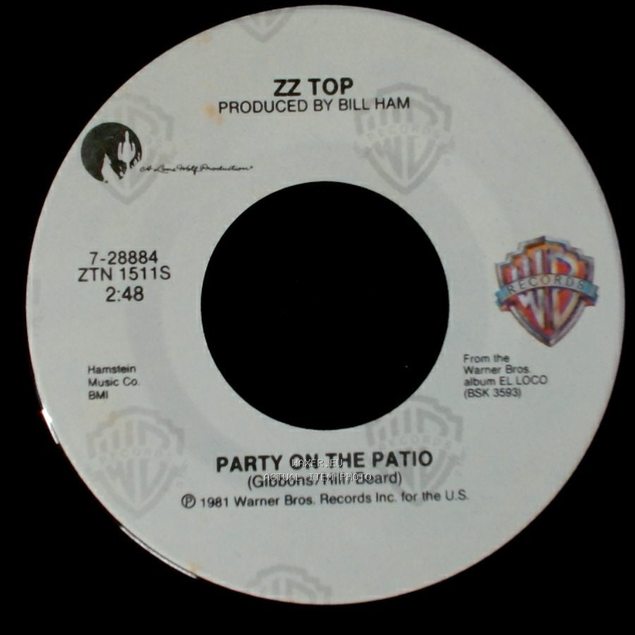 Zz Top - Party On The Patio / Sleeping Bag side A