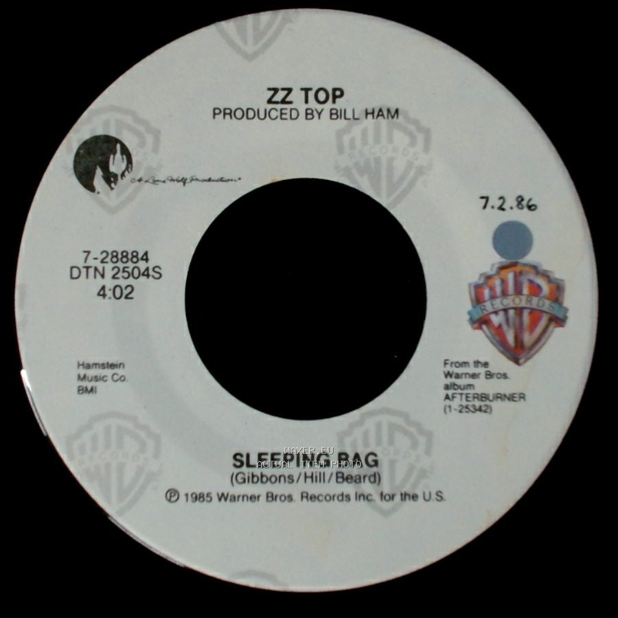Zz Top - Party On The Patio / Sleeping Bag side B