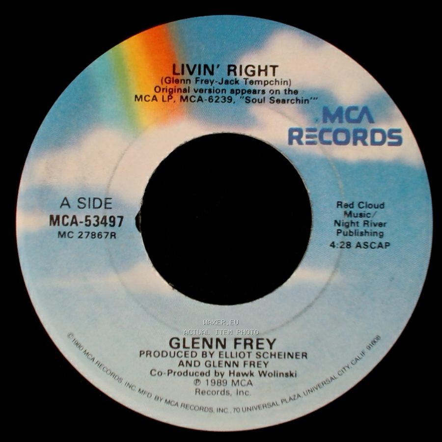 Glenn Frey - Livin' Right / Soul Searchin' side A