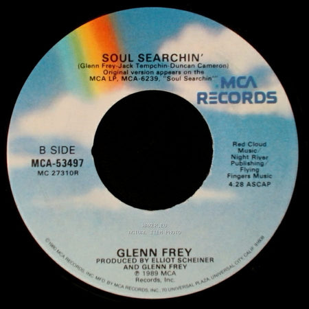 Glenn Frey - Livin' Right / Soul Searchin' side B