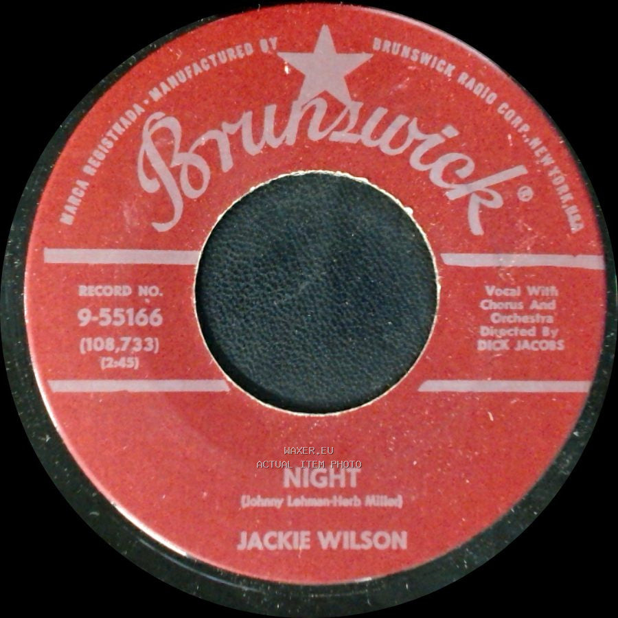 Jackie Wilson - Night / Doggin' Around side A