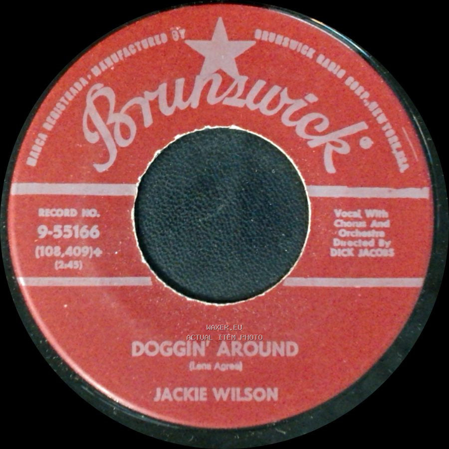Jackie Wilson - Night / Doggin' Around side B
