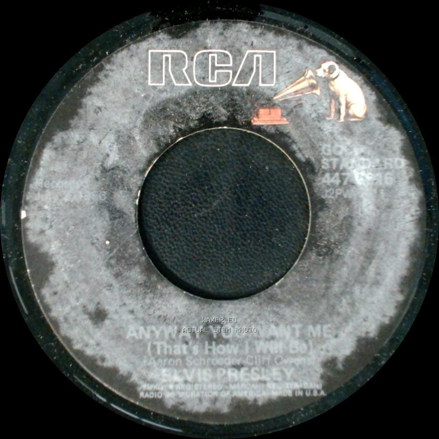 Elvis Presley - Anyway You Want Me (That's How I Will Be) / Love Me Tender side A