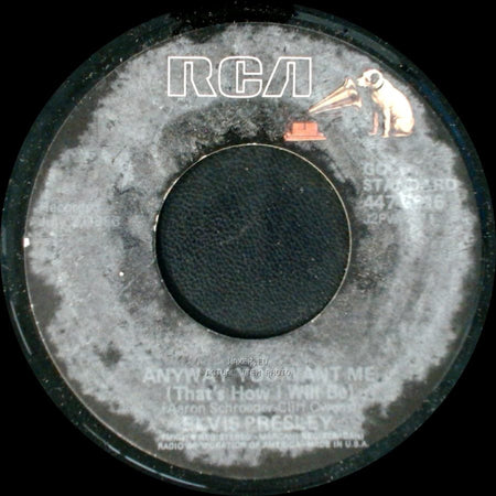 Elvis Presley - Anyway You Want Me (That's How I Will Be) / Love Me Tender side A