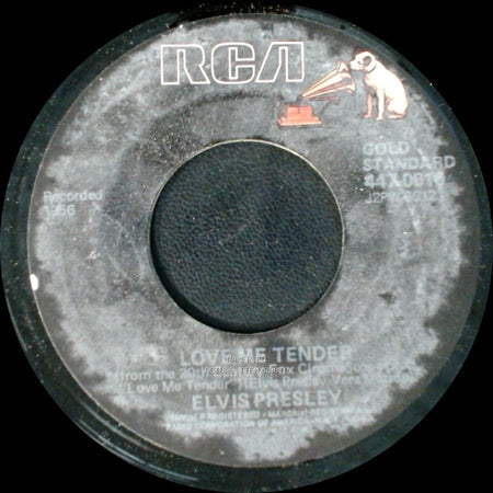 Elvis Presley - Anyway You Want Me (That's How I Will Be) / Love Me Tender side B