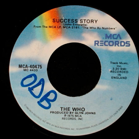 The Who - Success Story / Squeeze Box side A
