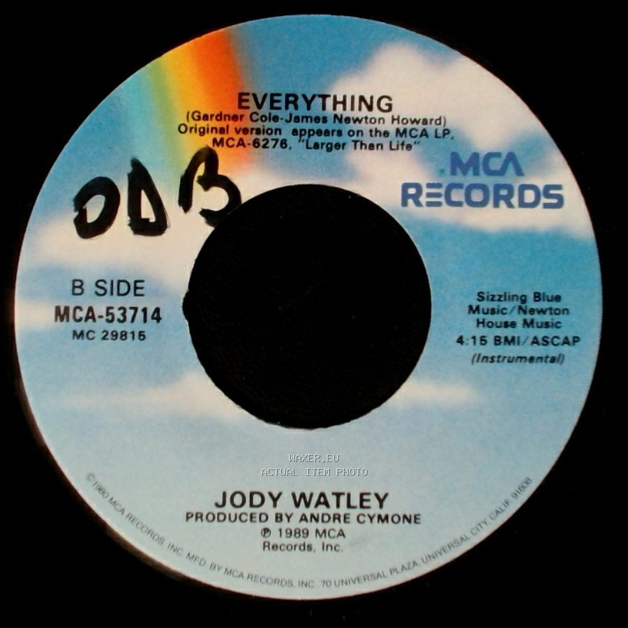 Jody Watley - Everything / Everything side B