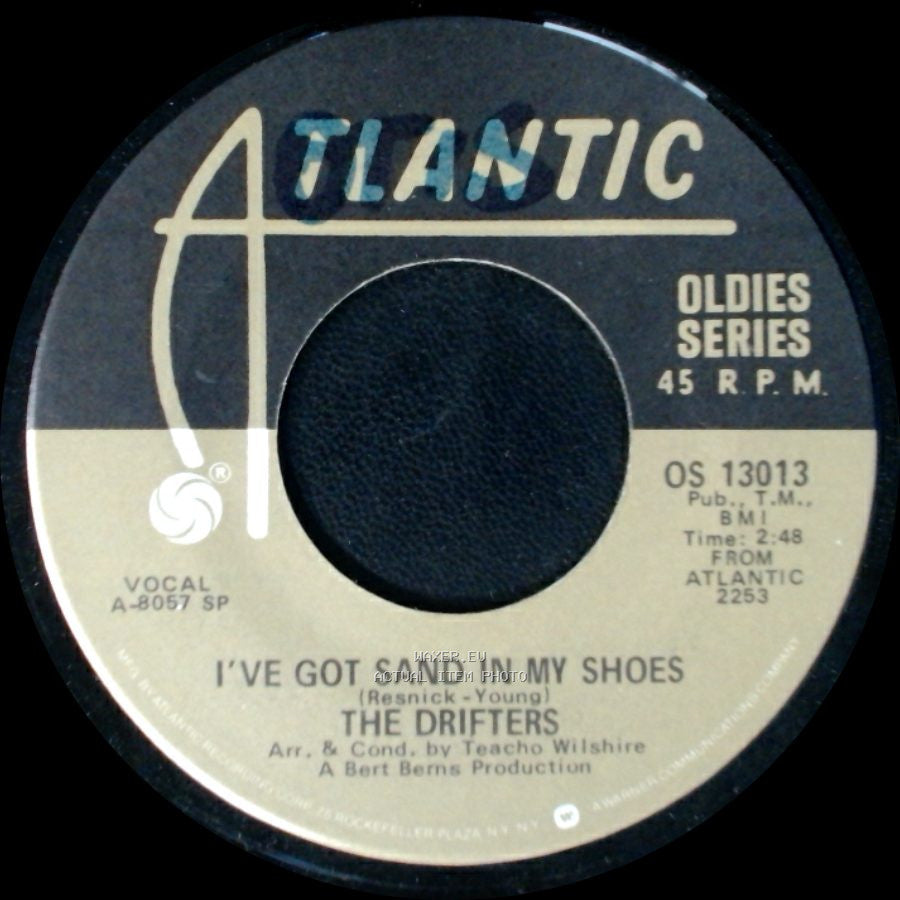 The Drifters - On Broadway / I've Got Sand In My Shoes side B