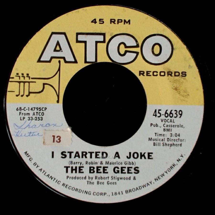 The Bee Gees - Kilburn Towers / I Started A Joke side B