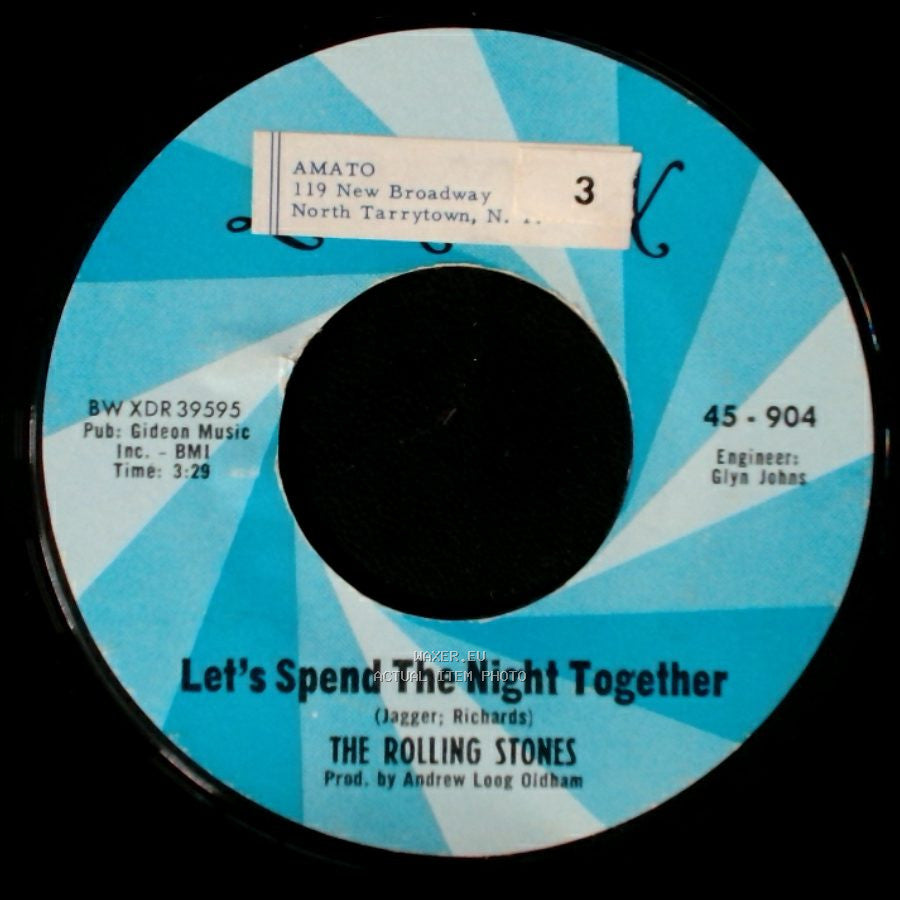 The Rolling Stones - Let's Spend The Night Together / Ruby Tuesday side A