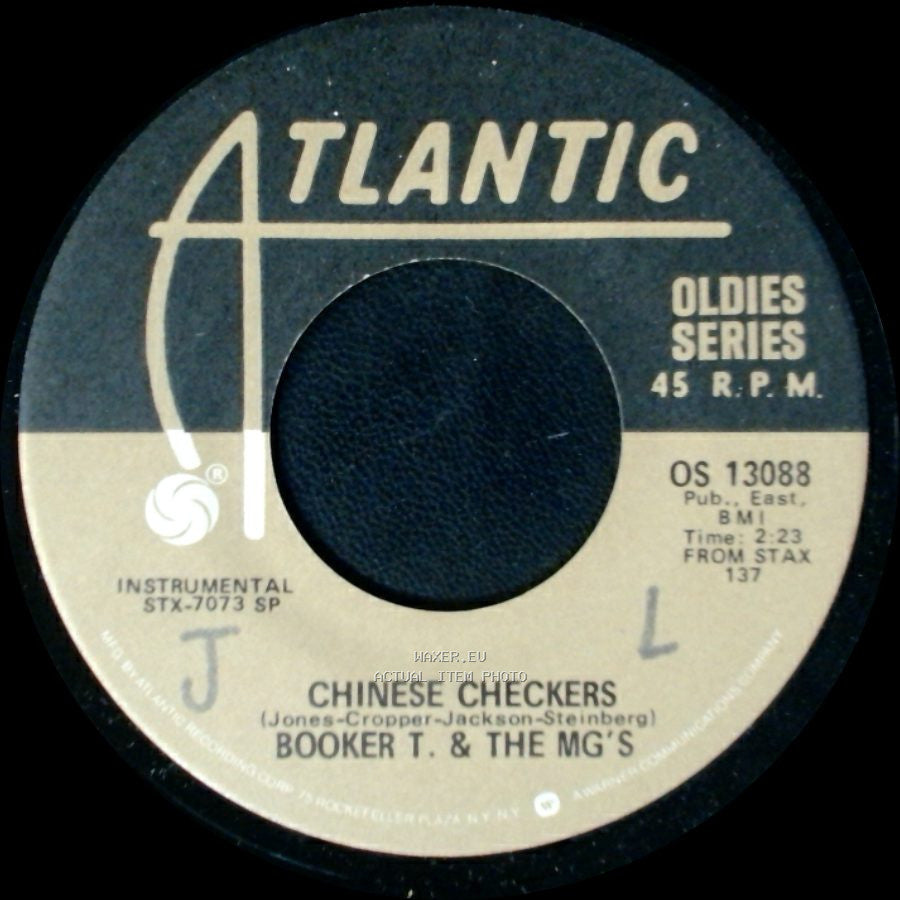 Booker T. & The Mg's / Booker T. And The Mg's - Chinese Checkers / Green Onions side A