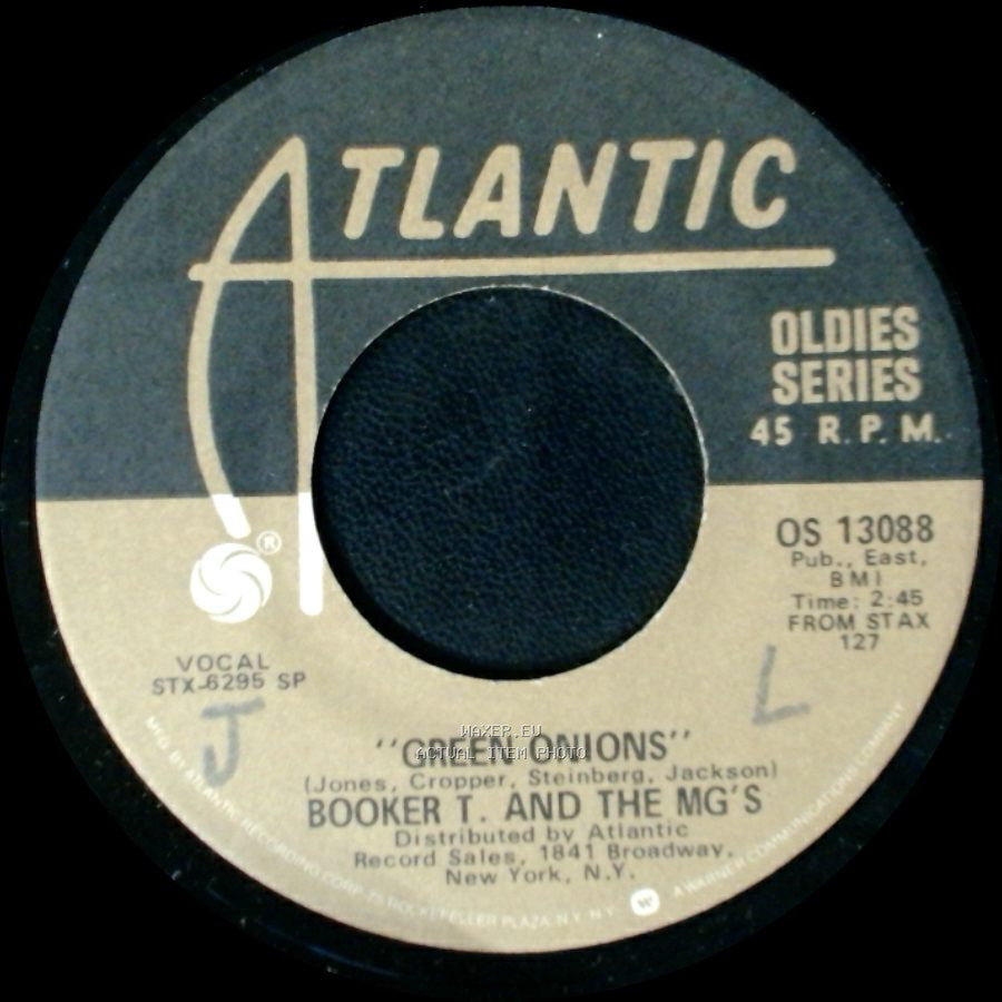 Booker T. & The Mg's / Booker T. And The Mg's - Chinese Checkers / Green Onions side B