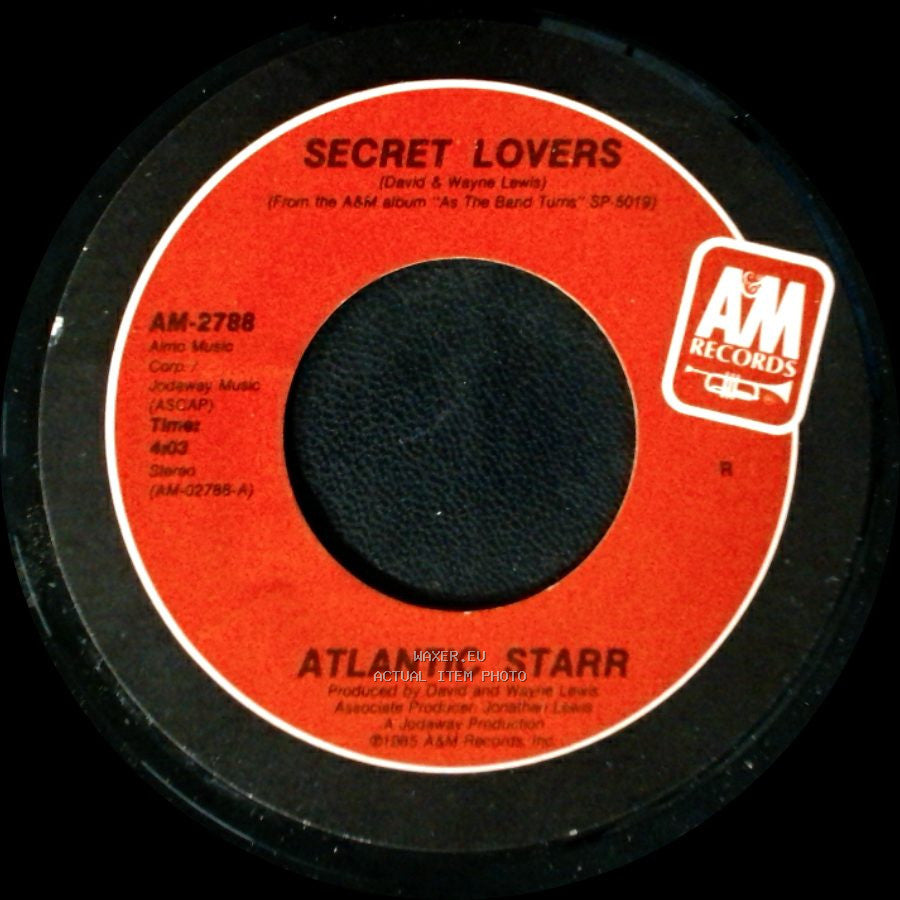 Atlantic Starr - Thank You / Secret Lovers side B
