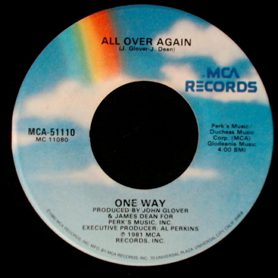 One Way - All Over Again / Push side A