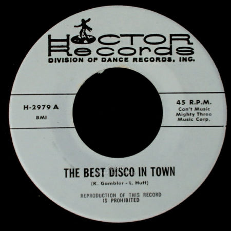 Unknown Artist - The Best Disco In Town / Get It On side A