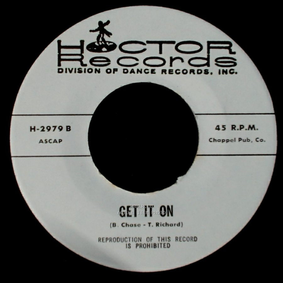 Unknown Artist - The Best Disco In Town / Get It On side B