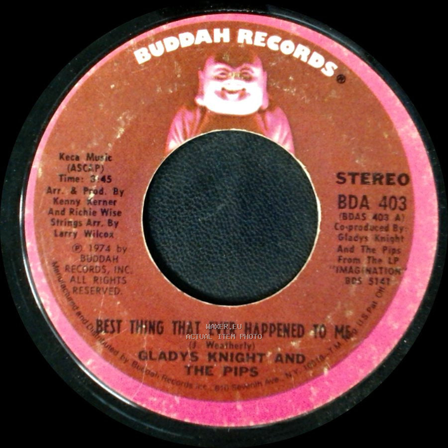 Gladys Knight And The Pips - Best Thing That Ever Happened To Me / Once In A Lifetime Thing side A
