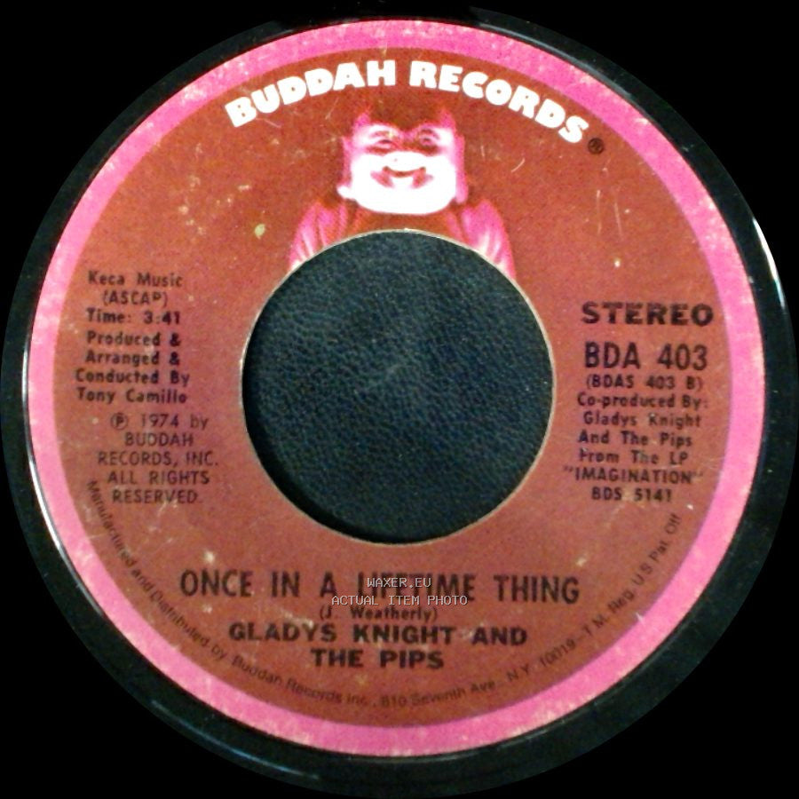 Gladys Knight And The Pips - Best Thing That Ever Happened To Me / Once In A Lifetime Thing side B