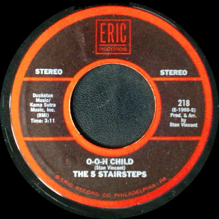 The 5 Stairsteps / Stories - O-O-H Child / Brother Louie side A