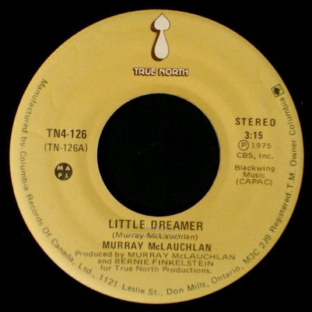 Murray Mclauchlan - You Need A New Lover Now / Little Dreamer side B