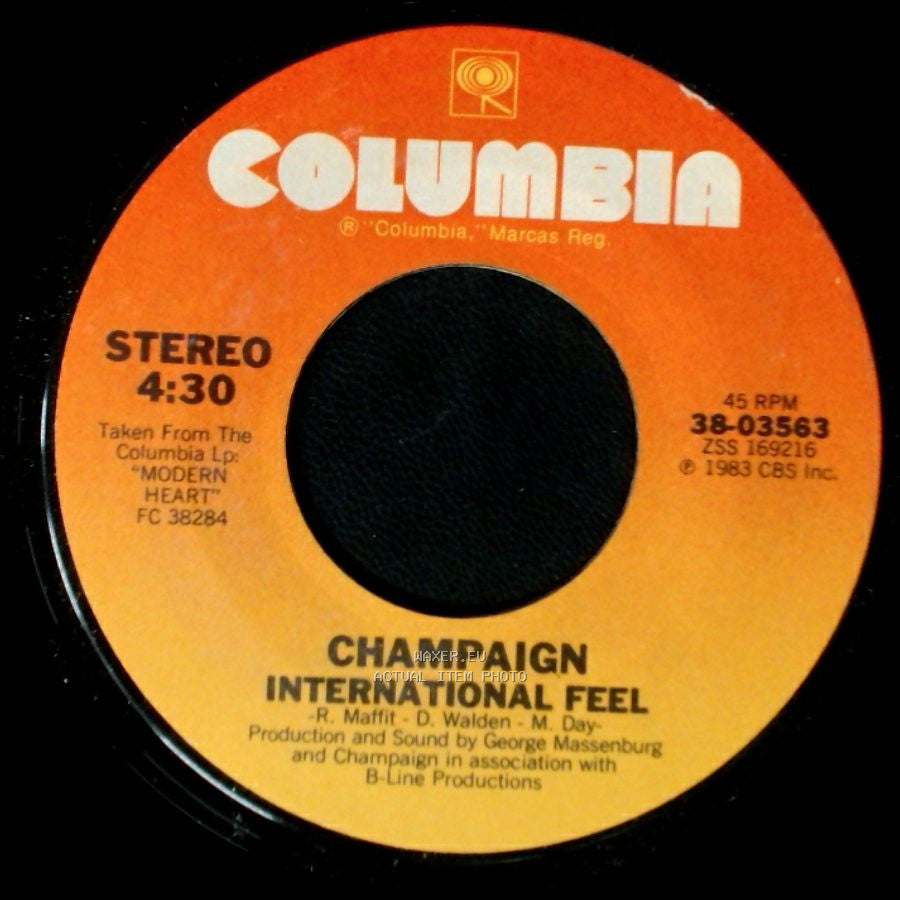 Champaign - Try Again / International Feel side B