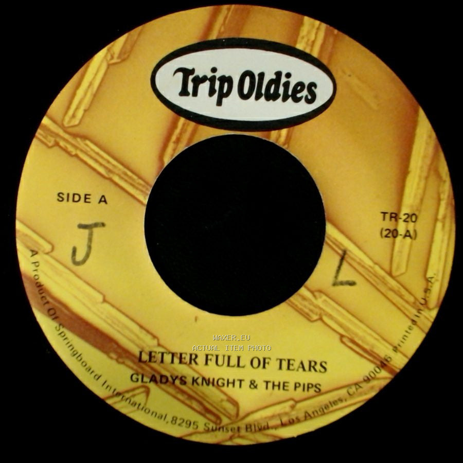 Gladys Knight & The Pips - Letter Full Of Tears / Every Beat Of My Heart side A