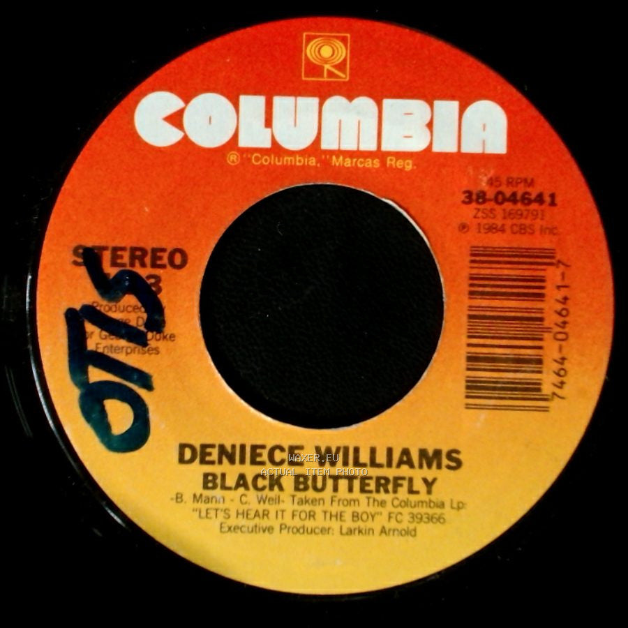 Deniece Williams - Blind Dating / Black Butterfly side B