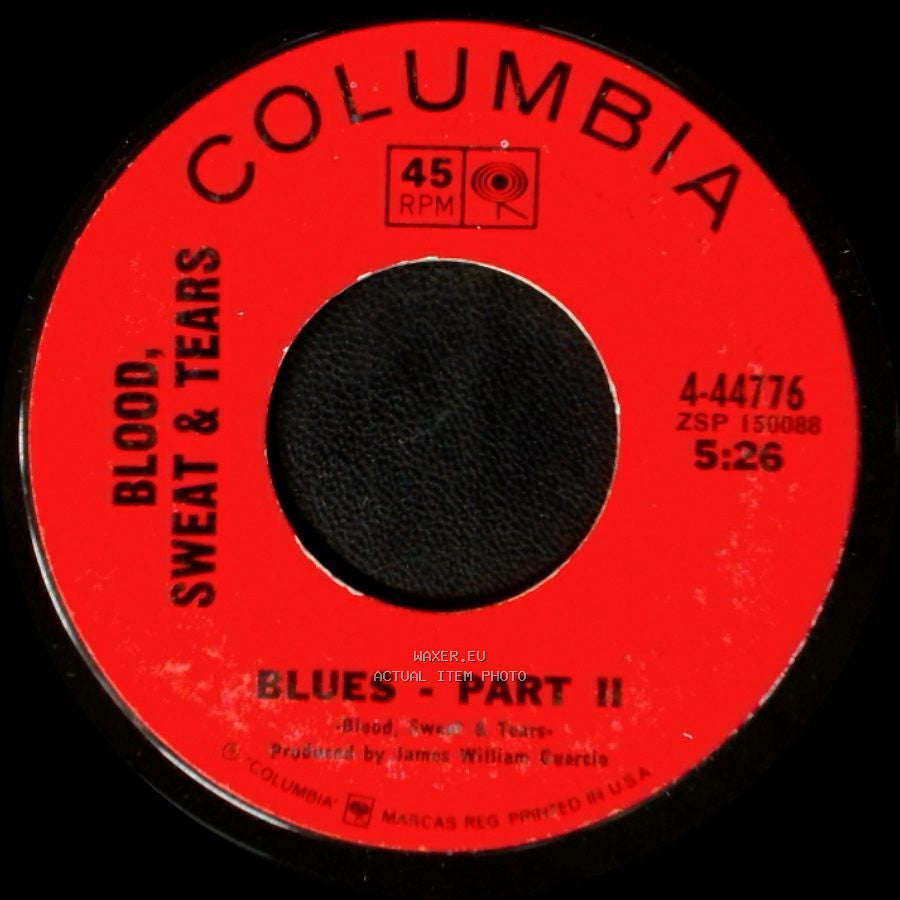 Blood, Sweat & Tears - Blues - Part Ii / You've Made Me So Very Happy side A