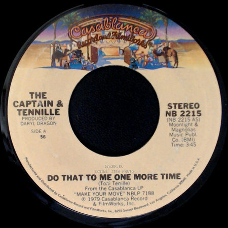The Captain & Tennille - Do That To Me One More Time / Deep In The Dark side A