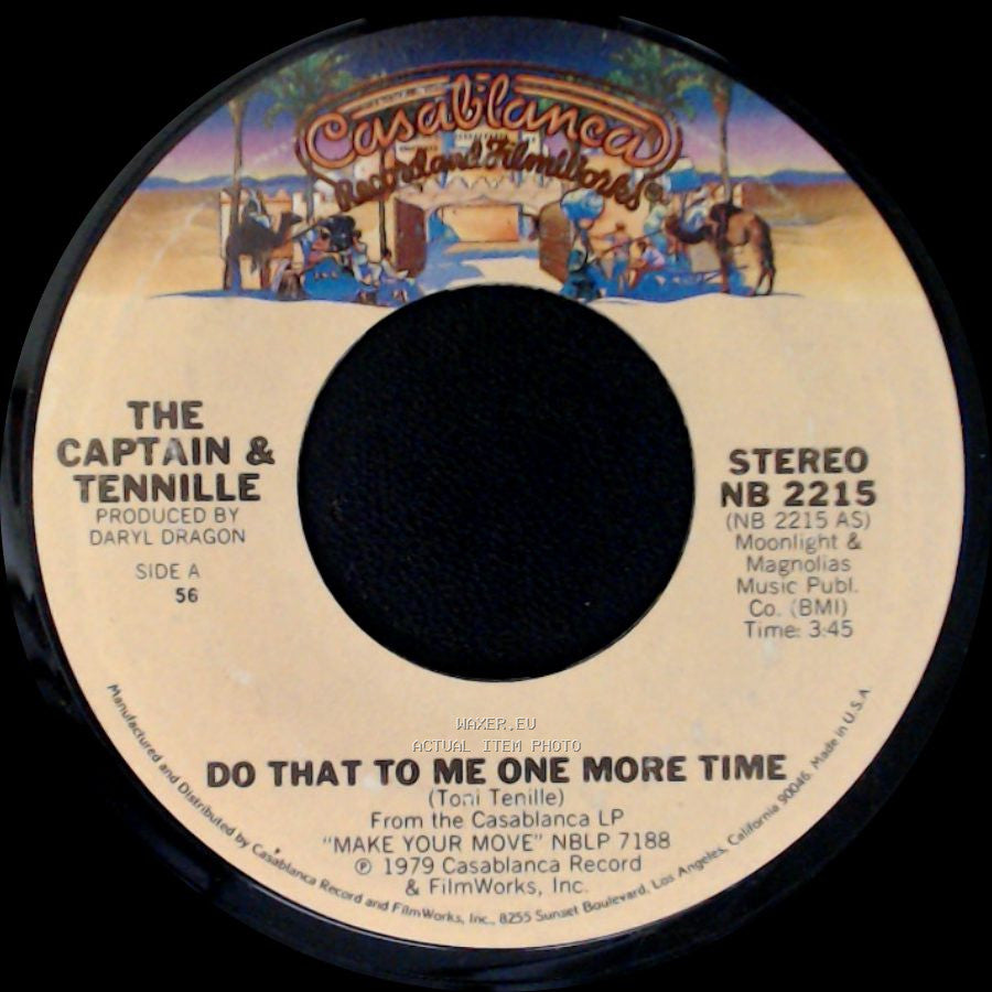 The Captain & Tennille - Do That To Me One More Time / Deep In The Dark side A