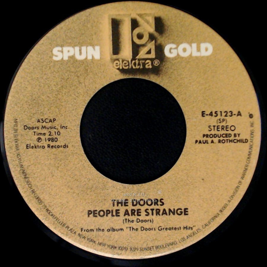 The Doors - Break On Through (To The Other Side) / People Are Strange side B