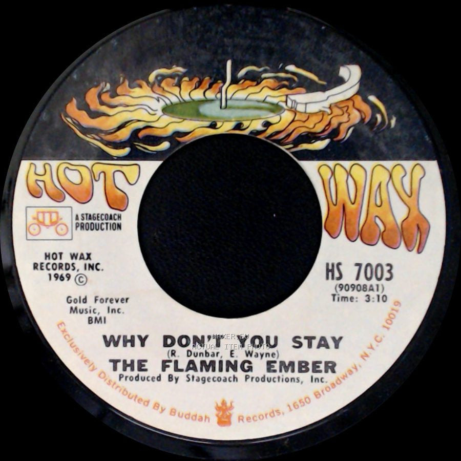 The Flaming Ember - Westbound #9 / Why Don't You Stay side B