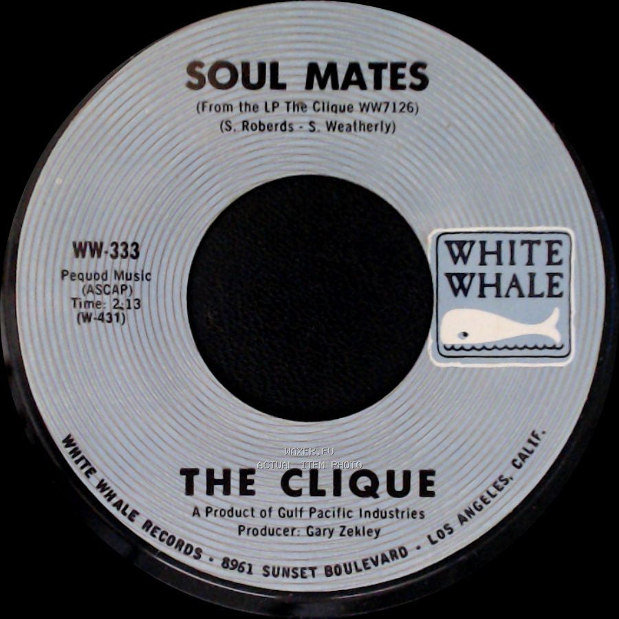 The Clique - I'll Hold Out My Hand / Soul Mates side B