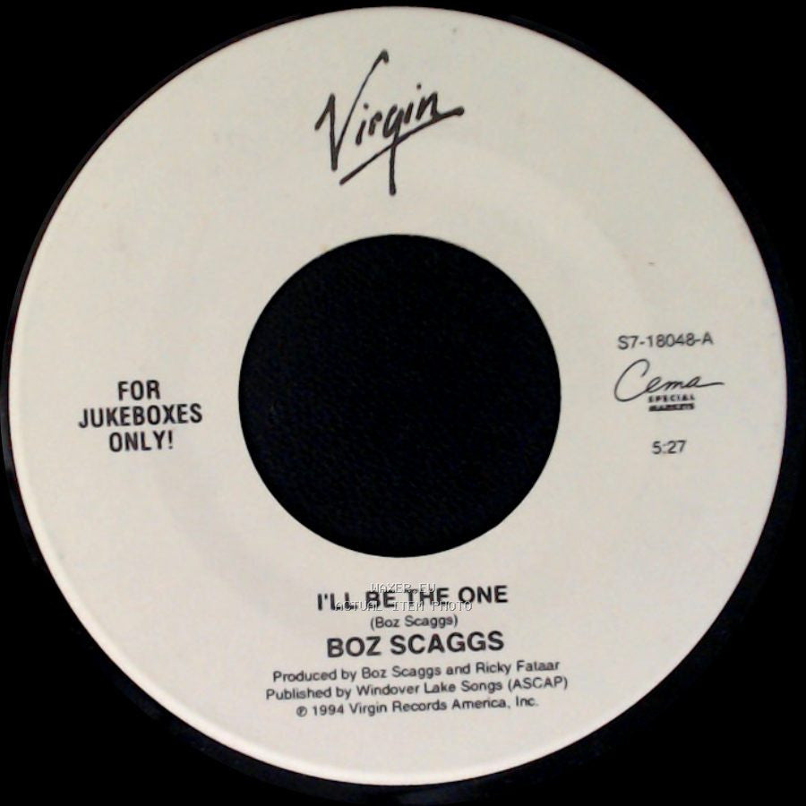 Boz Scaggs - I'll Be The One / Time side A