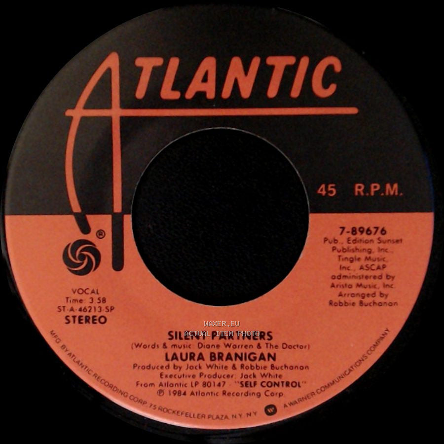 Laura Branigan - Self Control / Silent Partners side B