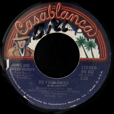 James And Bobby Purify - Why Love / Do Your Thing side B