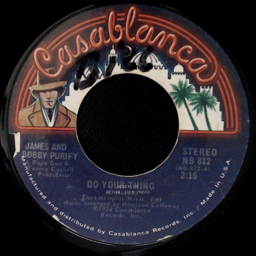 James And Bobby Purify - Why Love / Do Your Thing side B