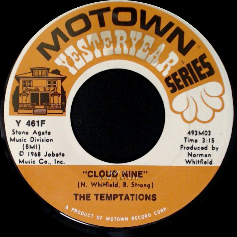The Temptations - Cloud Nine / Runaway Child, Running Wild side A
