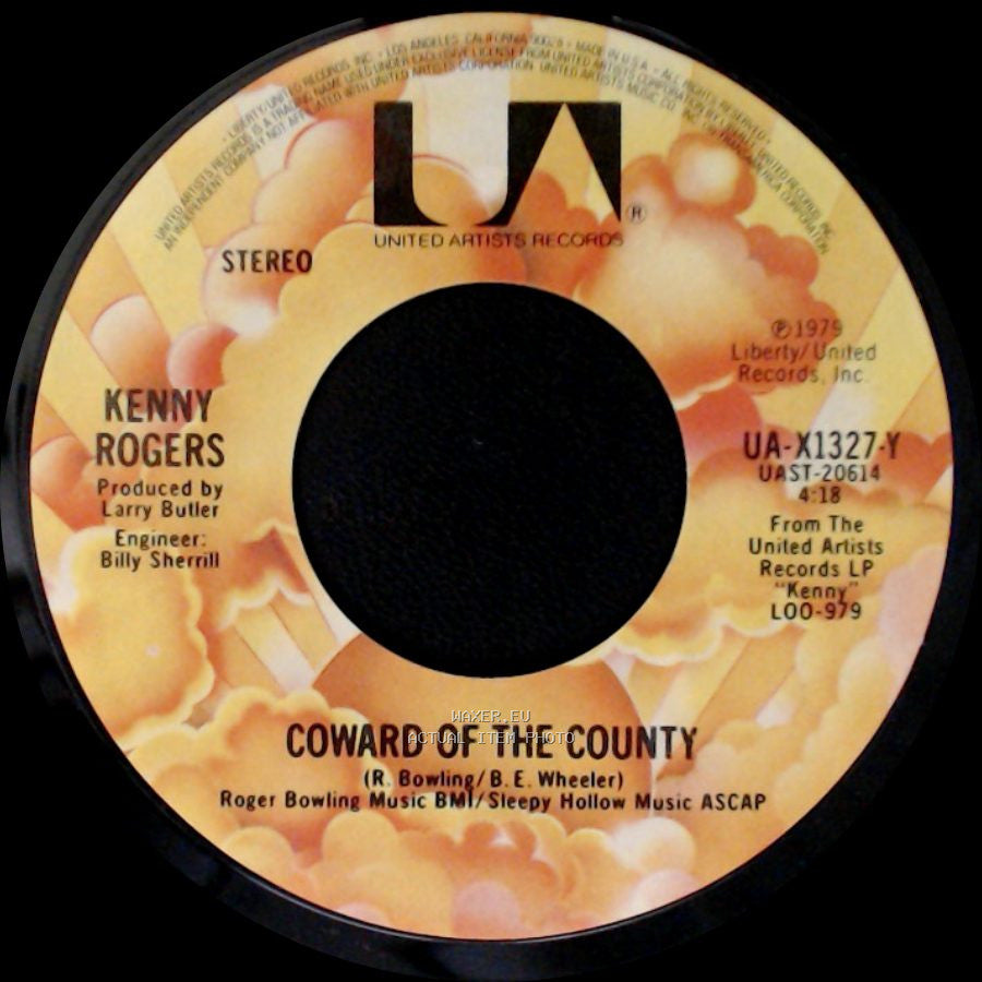 Kenny Rogers - Coward Of The County / I Want To Make You Smile side A