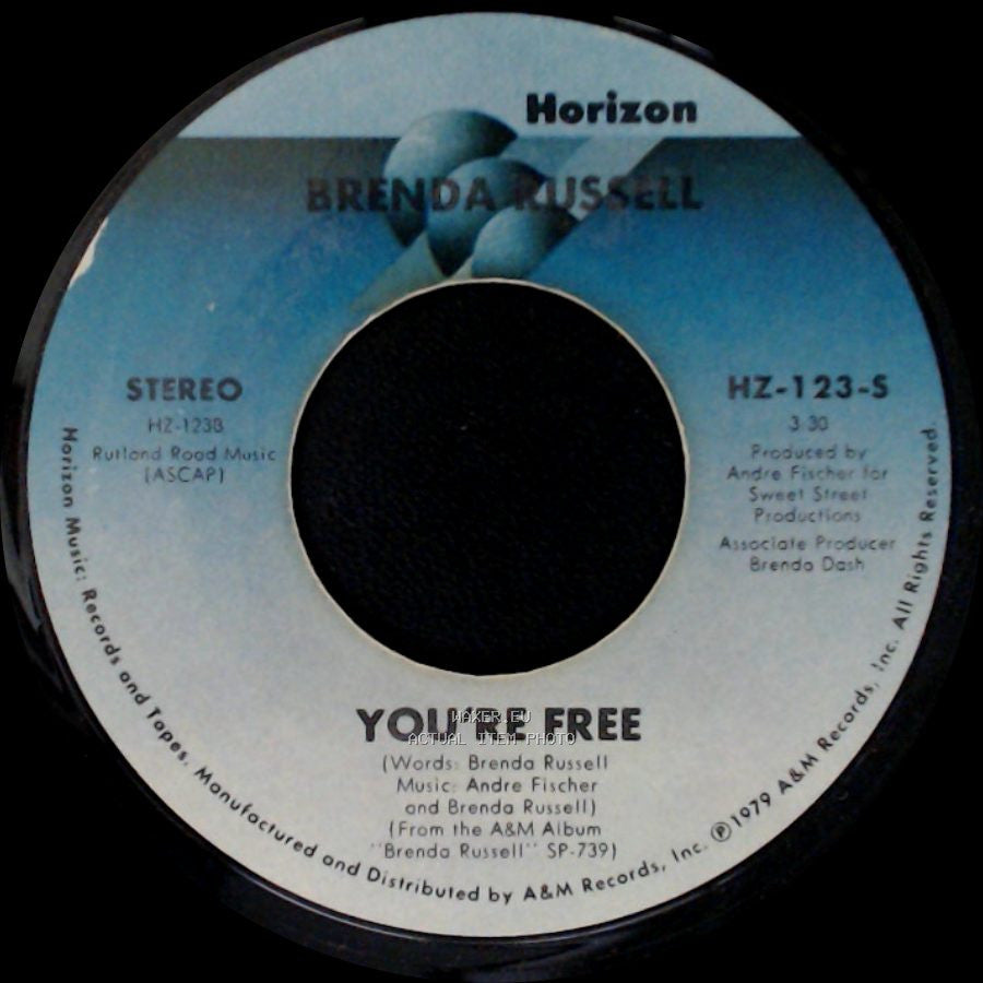 Brenda Russell - You're Free / So Good, So Right side A