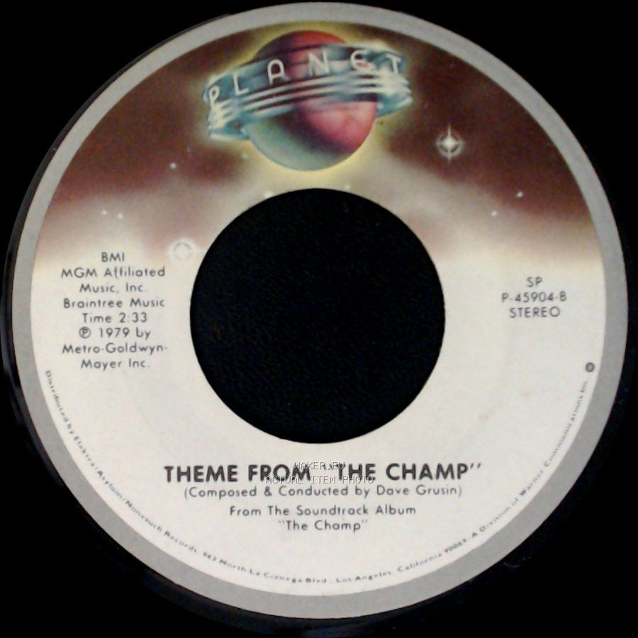 Chris Thompson & Night - If You Remember Me / Theme From "The Champ" side B