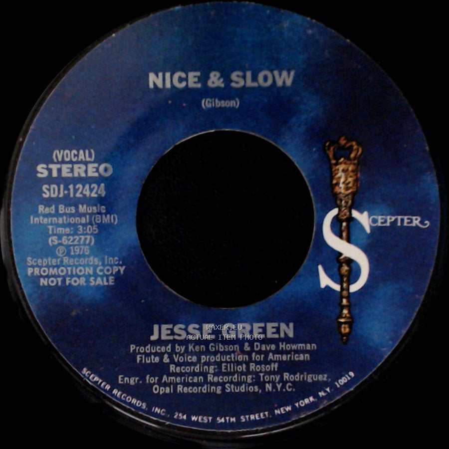 Jesse Green - Nice & Slow / Nice & Slow side B